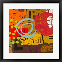 Conversations in the Abstract #28 Framed Print