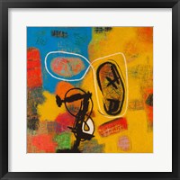 Conversations in the Abstract #32 Framed Print
