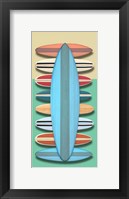 Surfboards - Red Fine Art Print