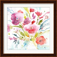 Bouquet with Magenta Fine Art Print