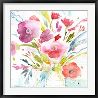 Bouquet with Magenta Fine Art Print