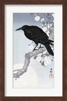 Crow at Full Moon, 1900-1930 Fine Art Print