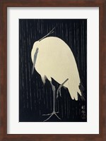 Egret in the Rain, 1925-1936 Fine Art Print