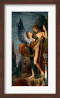 Oedipus and the Sphinx, 1864 Fine Art Print