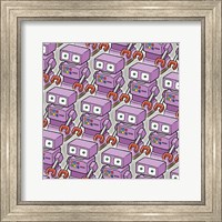 Purple Robo Army Fine Art Print