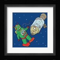 Spacebot Fine Art Print