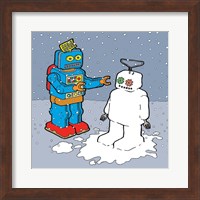 The Snow Bot Fine Art Print