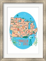 Midwestern States Fine Art Print