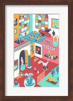 At the Museum Fine Art Print