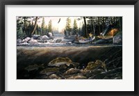 Fishing The Falls Fine Art Print