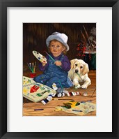 Little Artist Fine Art Print