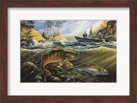 Fishing The Narrows Fine Art Print