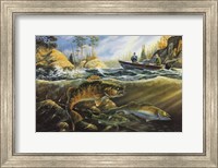 Fishing The Narrows Fine Art Print