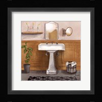 Serene Bath II Framed Print