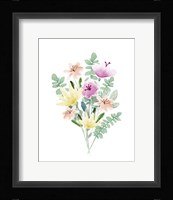 Flower Burst II Framed Print