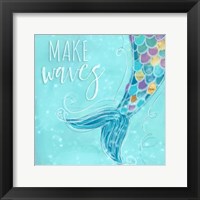 Make Waves I Framed Print