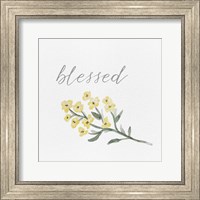 Wildflowers and Sentiment I Fine Art Print