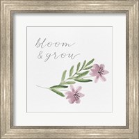 Wildflowers and Sentiment II Fine Art Print