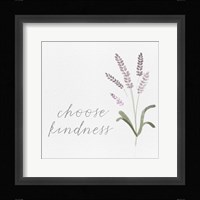 Wildflowers and Sentiment IV Framed Print