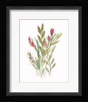 Farmhouse Florals IV Framed Print