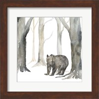 Winter Forest Bear Fine Art Print