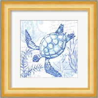 Coastal Sketchbook Turtle Fine Art Print