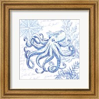 Coastal Sketchbook Octopus Fine Art Print