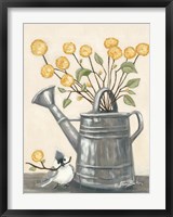 Sharing Flowers with a Friend Fine Art Print