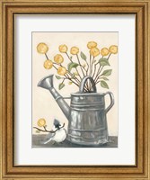 Sharing Flowers with a Friend Fine Art Print