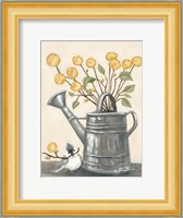 Sharing Flowers with a Friend Fine Art Print