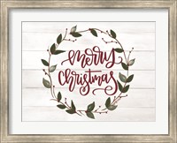 Christmas Wreath Fine Art Print