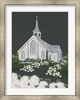 White Church Fine Art Print