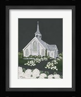White Church Fine Art Print