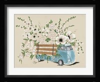 VW Bus White Fine Art Print