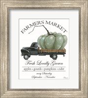 Farmers Market Truck Fine Art Print