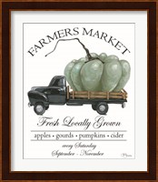 Farmers Market Truck Fine Art Print