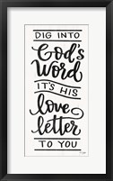 God's Word Fine Art Print