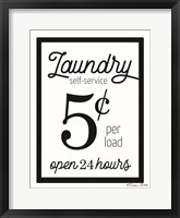Laundry 5 Cents Fine Art Print