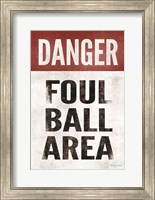 Foul Ball Area Fine Art Print