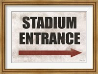 Stadium Entrance Fine Art Print