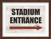 Stadium Entrance Fine Art Print