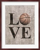 LOVE Basketball Fine Art Print