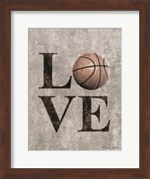 LOVE Basketball Fine Art Print