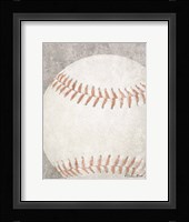 Sports Ball - Baseball Framed Print