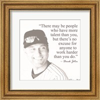 Baseball Greats - Derek Jeter Fine Art Print