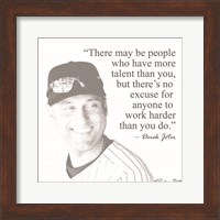 Baseball Greats - Derek Jeter Fine Art Print