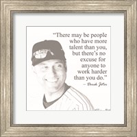 Baseball Greats - Derek Jeter Fine Art Print