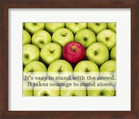 It's Easy to Stand With the Crowd Fine Art Print