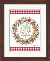 All Hearts Come Home For Christmas Fine Art Print