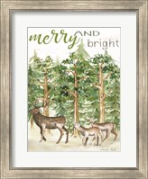 Merry & Bright Deer Fine Art Print